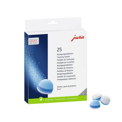 Jura 3 in 1 cleaning tablets - 25 pieces