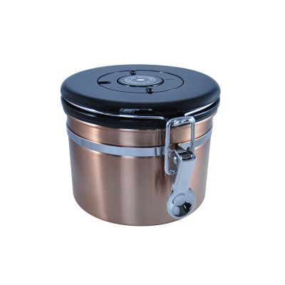 Coffee Canners - Coffee (beans) Storage Canister for 300g - Copper
