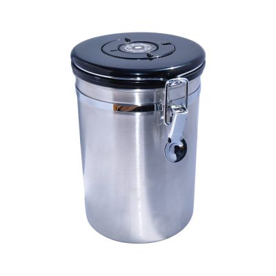 Coffee Canners - Coffee (beans) Storage Canister for 1000g - Silver