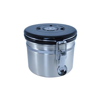 Coffee Canners - Coffee (beans) Storage Canister for 300g - Silver