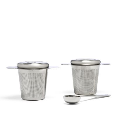 Bredemeijer tea filters, set of 2 stainless steel tea filters 