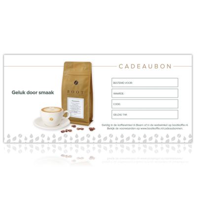 Gift card Web store - Value € 75.00