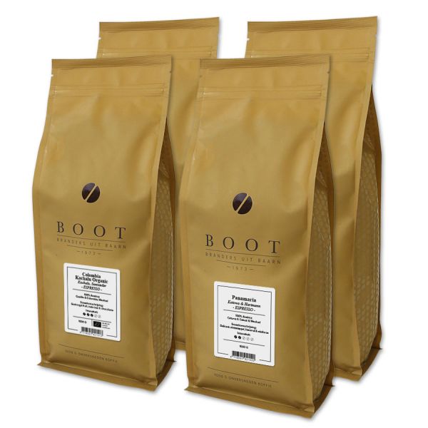 Greater Success - Boat kilo espresso package - 4 piece 1 Kg Espresso