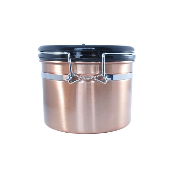 Coffee Canners - Coffee (beans) Storage Canister for 300g - Copper