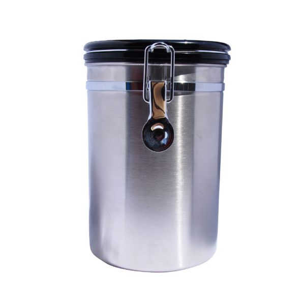 Coffee Canners - Coffee (beans) Storage Canister for 1000g - Silver