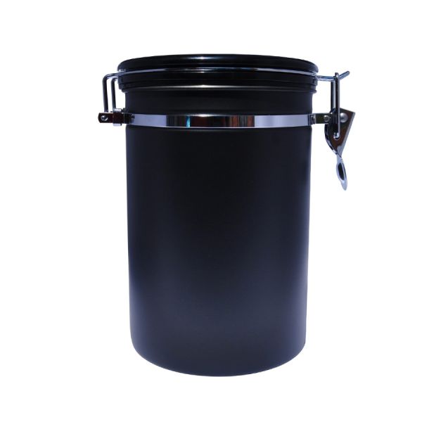 Coffee Canners - Coffee (beans) Storage Canister for 1000g - Black