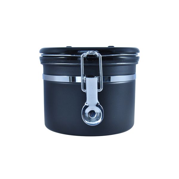Coffee Canners - Coffee (beans) Storage Canister for 300g - Black