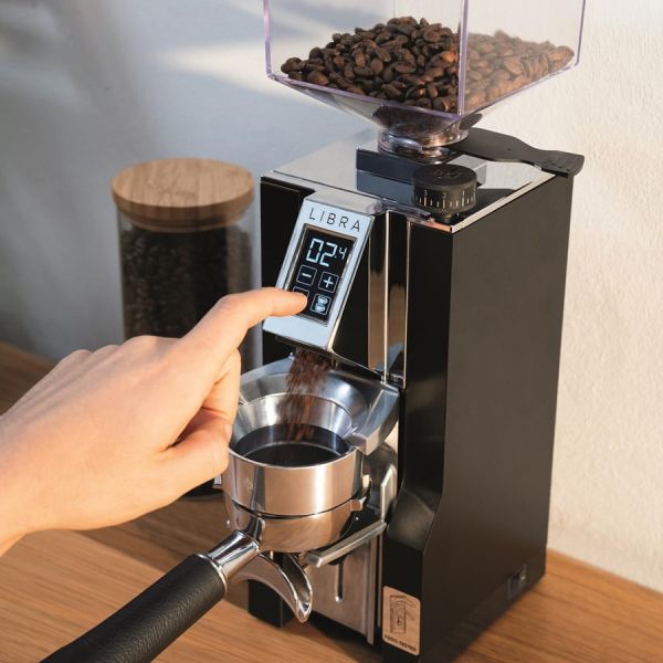 Coffee grinder Eureka Mignon Libra with scale - Black