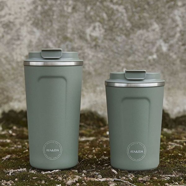 Aya &amp; Ida - CUP2GO cup - Tropical Green - 500ml