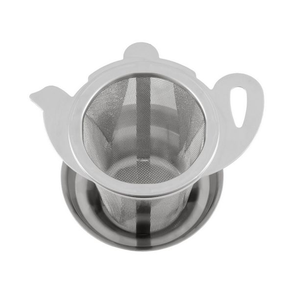  Tea filter stainless steel with saucer - Agatha's Bester 