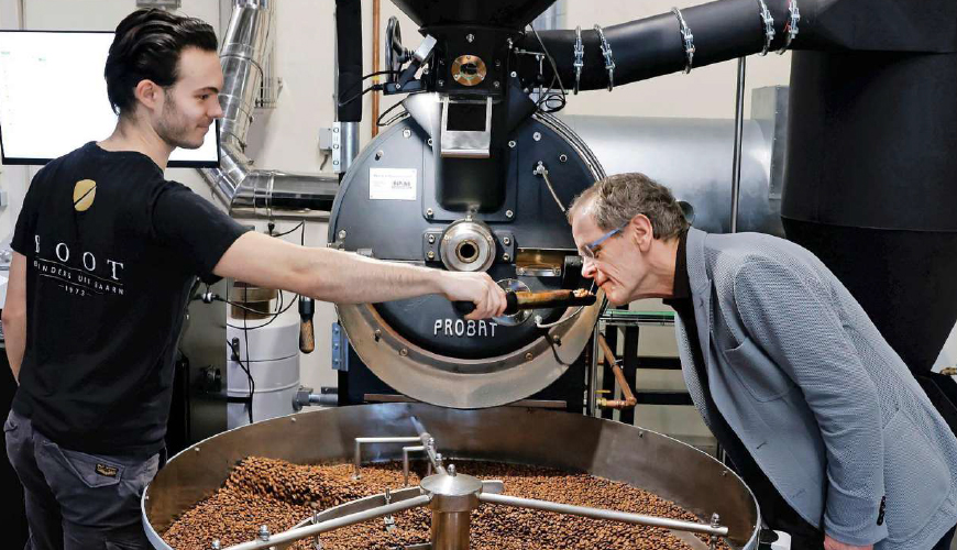 Article De Gooi- en Eemlander - 'Coffee is really an underrated child for star restaurants'